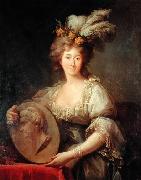 Marcello Bacciarelli Portrait of Anna Charlotta Dorothea Biron oil painting artist